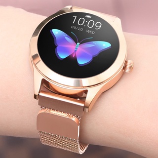 KW10 Smart Watch Mujeres 2019 IP68 Impermeable Monitoreo De Frecuencia Cardíaca Bluetooth Para Android IOS Fitness Pulsera Smartwatch