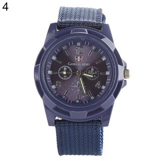 Reloj de pulsera de cuarzo analógico deportivo estilo ejército militar para hombre (6)