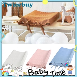 twicebuy.cl funda protectora de algodón de color sólido ajustable para bebé