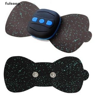 [fulseep] mini masajeador de cuello eléctrico pegatinas estimulador de masaje cervical fisioterapia dsgc
