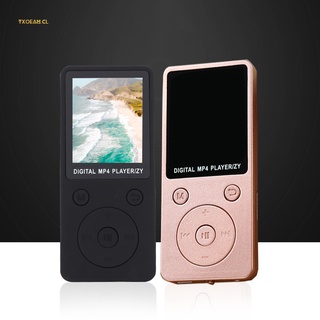 MP4 Music Player Portable HD Screen Fashion Support 32GB TF Card Recording Radio