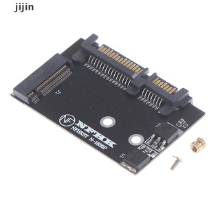 jijin 2.5" ssd sata a sata m.2 ngff ssd a 2.5" sata 3 adaptador tarjeta convertidora.
