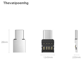 thevatipoemhg USB-C 3.1 Type C Male to USB Female OTG Adapter Converter For U Disk Popular goods
