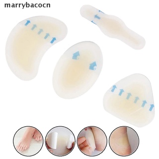 Marrybacocn 2Pcs Foot Care Skin Hydrocolloid Relief Plaster Blister Patch Heel Protector CL (1)
