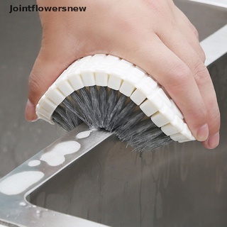 【JFN】 Cleaning Brush Kitchen Stove Cleaning Brush Flexible Pool Bathtub Tile Brush 【Jointflowersnew】 (1)
