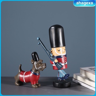 [Ahagexa] Muñecos de marionetas decorativos de madera para perros y fiestas de navidad año nuevo (3)