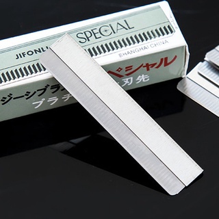 10 pzs/paquete de cuchillas para cortar cejas cuchillas cortadora de cejas