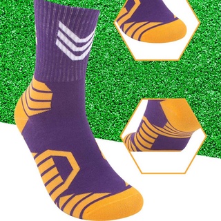 erlinda moda calcetines de fútbol baloncesto calcetines deportivos antideslizantes durable algodón unisex senderismo transpirable tubo medio (4)