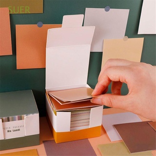 suer 150 hojas oficina morandi color escuela memo pad papel papelería suministros marcapáginas diario creativo manual notas/multicolor