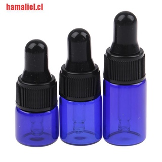 [hamaliel] 10 botellas de vidrio ámbar 3/2/1 ml para aceites esenciales con Glas (4)