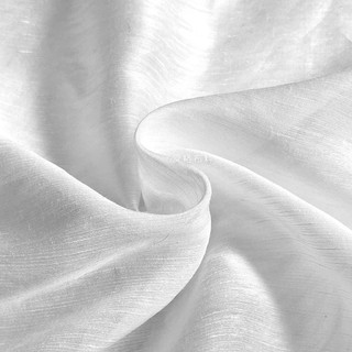nuevos productosRamio, seda, lino, blanco blanqueado, micro-transparente, microperfil, lino, tejido tencel, camisa Hanfu, bata, tejido primavera y verano