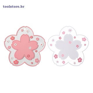 [recomendado]alfombra Decorativa de escritorio en forma de flor Anti-quemaduras Simple antiadherente (1)
