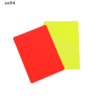 xo94 futbol rojo y amarillo tarjetas registro de juegos de fútbol herramienta de árbitro para el partido de fútbol.
