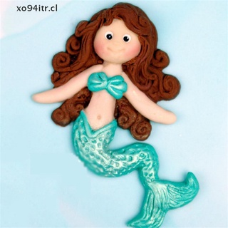 (new) 3D mermaid Silicone Fondant Baking Cake Cartoon Mould Sugarcraft Decorating mold xo94itr.cl (2)