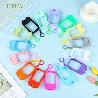 BOBBY 38/40/45/50ml New Silicone Sleeve DIY Card Spray Bottles Bottle Cover Travel Accessories Universal Reusable Makeup Tool Hand Sanitizer Bottle Case/Multicolor (1)