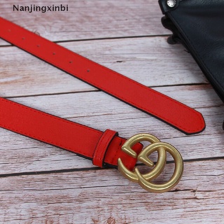 [nanjingxinbi] cinturón de hebilla de cuero estilo coreano para niños [caliente]