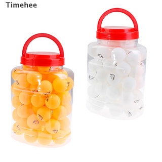 [Timehee] Professional 60Pcs Seamless Table Tennis Ping Pong Balls Sports Indoor 40MM .