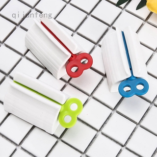 qijunfeng 2019 nuevo cómodo tubo de pasta de dientes exprimidor de pasta de dientes soporte soporte accesorios de baño envío