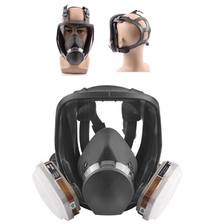 Modude 7 en 1 cara completa química Spray pintura respirador vapor Gas polvo máscara respirador para 6800 máscaras de pintura en aerosol (2)