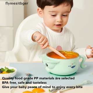 [flymesitbger] Children Feeding Mud Scraper Stainless Steel Double-headed Scraper Fruit Spoon [flymesitbger]