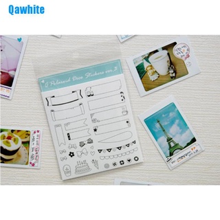 Qawhite 6 Sheets Cartoon Calendar Paper Sticker Scrapbook Calendar Diary Planner Decor (1)