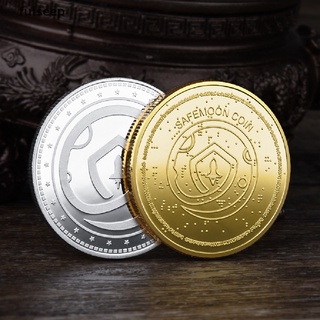 [Fulseep] SAFEMOON COIN Digital Money Coin Gold or Silver Plated Crypto Coin Gift Coins DSGC