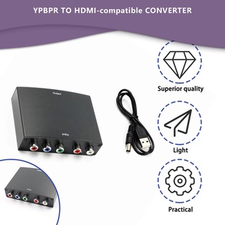 Convertidor Hdmi Av Hdmi Av convertidor De audio diytool.brypbpr a Hdmi-Compatible Av Hdcp (Gouqi)
