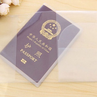 ANTONIO Nuevo Pasaporte Caso Bolsa Transparente Tarjeta De Identificación Protector Bolsas De Viaje Organizador De Documentos De PVC Titular (5)