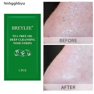 [Nnhgghbyu] Tea Tree Oil Essence Cleansing NosePore Strip Remove Oil Black Head Pimple Patch Hot Sale (9)