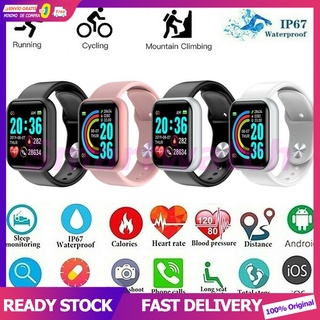 🚚 Reloj inteligente 2021 Y68 Smart Watch Heart Monitor Fitness Tracker Waterproof Sport Smartwatch for Men's Women's Watches D20S PK Huawei GT2 Pro 🔝 SMARTWATCH
