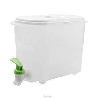 3.5l drinkware jugo contenedor de cocina de gran capacidad refrigerador fácil de limpiar con grifo hervidor de agua