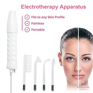 máquina facial de alta frecuencia de la piel del acné punto removedor de arrugas masajeador herramienta de belleza