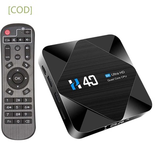 Hd Set Top Box USB TV Box Smart TV Box 16 32 64GB ROM Bluetooth H40 Dual WiFi G 5G H.265 Android WiFi Media Player