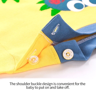 1-3 años de edad animal impresión estilo niños'pajamas conjunto de manga larga niños’hogar conjunto unisex bebé'leepwear (8)