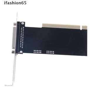 Ifashion65 PCI to parallel LPT 25pin DB25 printer port controller expansion card adapter CL