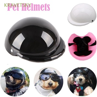 kravetsky moda cascos de perro fresco mascotas suministros deshacerse gorra motocicletas elegante protección de seguridad al aire libre gato sombrero
