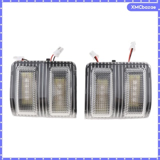 Switchback LED Side Mirror Marker Lamps Smoked Lens Yellow LED Parking Light Amber LED Turn Signal Light for Ford F150 F250 F350 F450