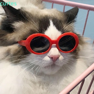 Curtes De Fotos accesorios redondos Para mascotas productos Para mascotas pequeños gatos gatos gafas De Sol gafas De Gato