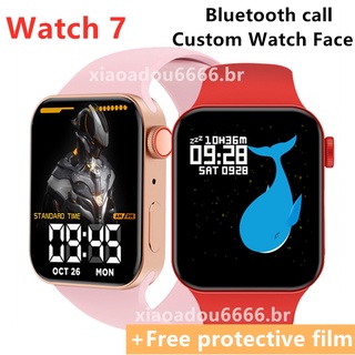 iwo T100 plus smart watch series 7 monitor de frecuencia cardíaca 2021 smartwatch hombres mujeres fitness tracker pulsera para android ios iphone
