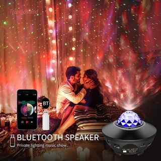 Bluetooth USB cielo estrellado proyector LED océano Control de voz atmósfera lámpara TRE