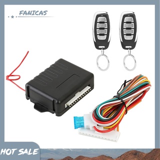 Fanicas - Kit de cerradura de puerta Central para coche, sistema de alarma de entrada sin llave 410/T218