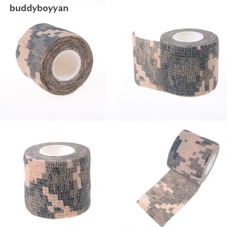 [buddyboyyan] 5cmx4.5m impermeable envoltura de caza al aire libre Camping senderismo camuflaje cinta invisible caliente
