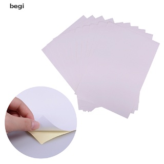 begi 10sheets a4 mate imprimible blanco autoadhesivo papel adhesivo iink para oficina cl