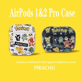 Lindo de dibujos animados Pikachu para Apple AirPods 1/2 auriculares cubierta protectora AirPods Pro inalámbrico Bluetooth cubierta
