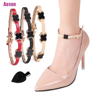 [Aosun] 1 par de cordones para zapatos de tacón alto ajustables para zapatos antideslizantes (1)