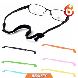 Beauty 1 pza/soporte de gafas de sol de silicona ajustable/soporte de gafas/correa de moda/accesorios de moda/banda deportiva/Multicolor