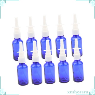 10 unids botellas de aerosol nasales rellenables vacas de vidrio frascos de niebla fina 30 ml (1)