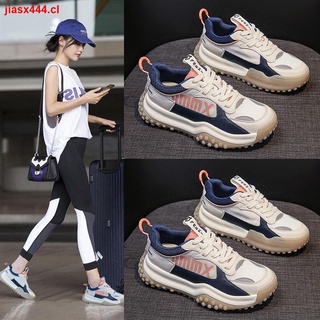 ☄Daddy shoes women s tide ins summer net shoes breathable mesh women s shoes new 2021 explosion models all-match casual sports shoes