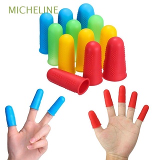 micheline - funda de silicona antideslizante para dedos, protector de dedo, 3 unidades, 5 unidades, para cocinar, resistente al calor, resistente a altas temperaturas, anticortado, herramientas de cocina (1)