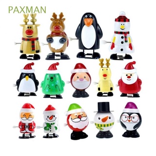 PAXMAN Popular Classic Toy Funny Walking Santa Claus Clockwork Toys Children Gifts Cute Creative Elk Penguin Douyin Christmas Toy